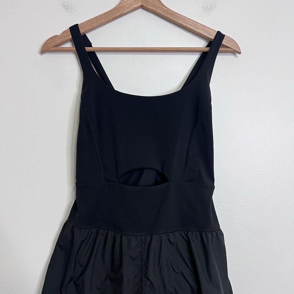 Free People  FP Movement Righteous Runsie Black Romper NWOT Sz Large Pickleball - Picture 4 of 9